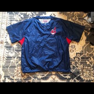 Starter Cleveland Indians Dugout Windbreaker Sz M